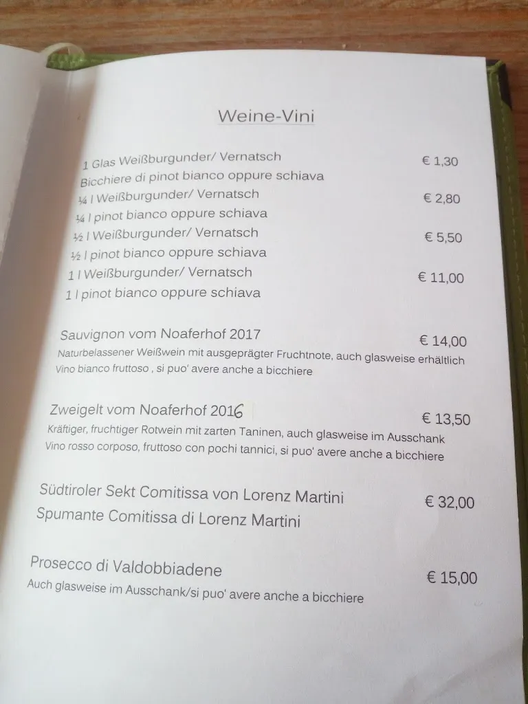 Menu_Gasthaus Noafer_San Genesio_image_4