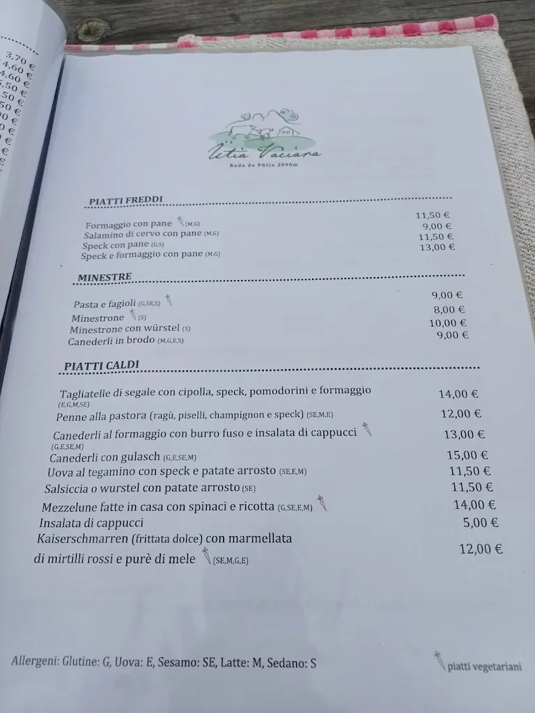 Menu_Utia Vaciara_San Martino in Badia_image_1