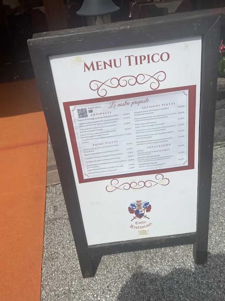 Menu_Taufer Restaurant_San Martino_image_1