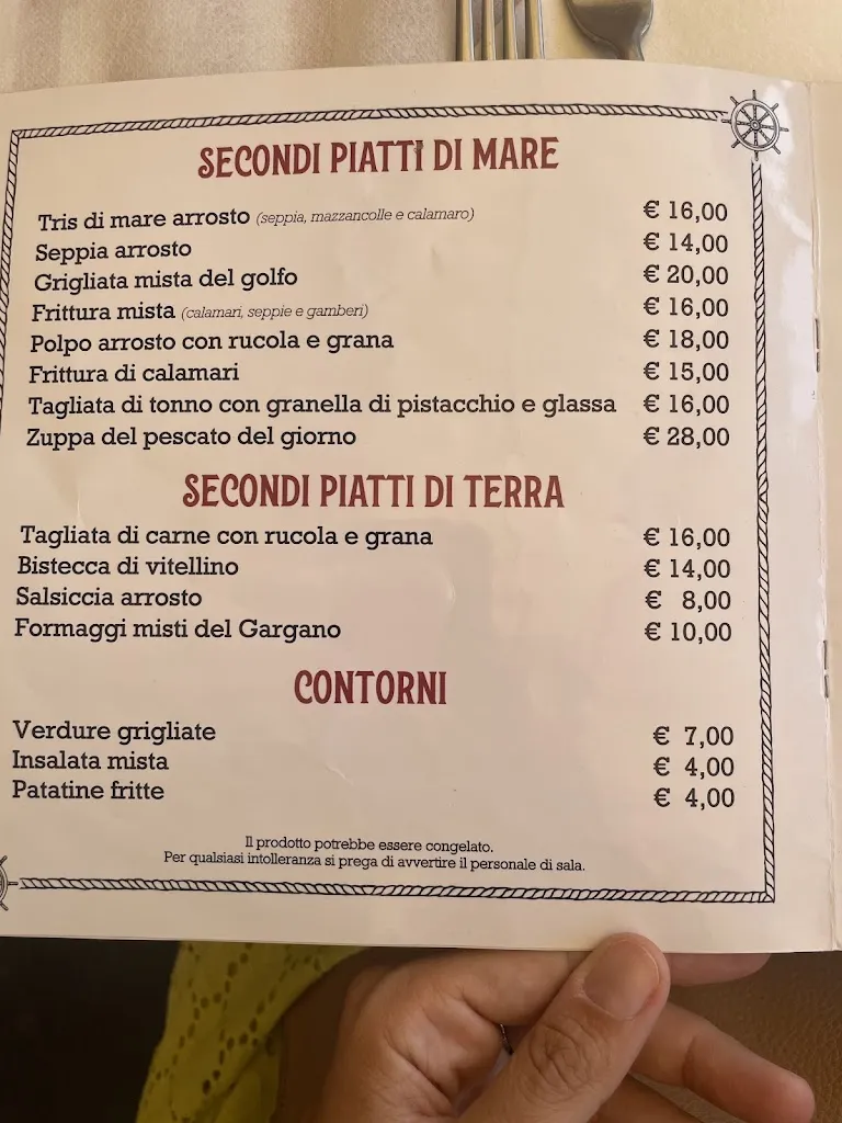 Menu_Coppola Rossa- Dal mare alla tavola da Marco_Manfredonia_image_4