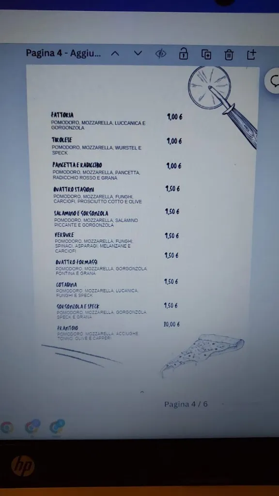 Menu_Pizzeria Chardonnay_Scurelle_image_2