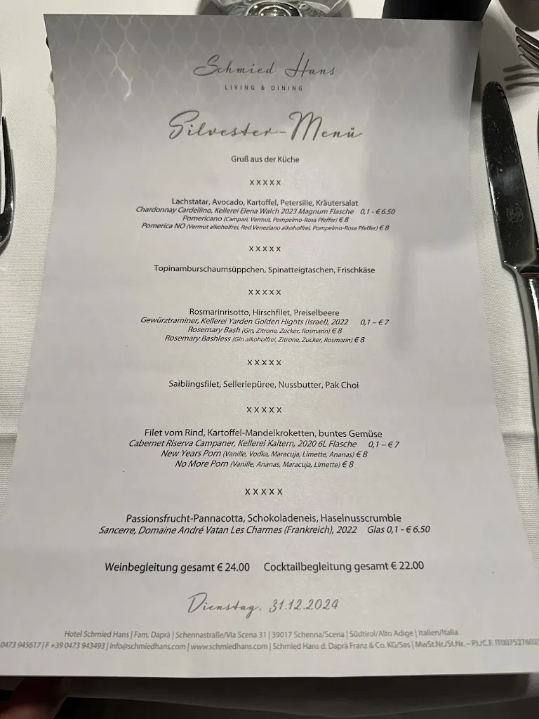 Menu_Restaurant Schmied - fine dining_Scena - Schenna_image_2