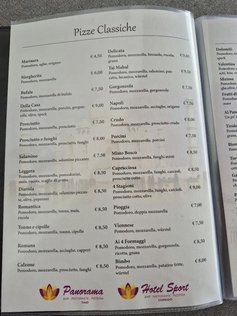 Menu_Ristorante Pizzeria Panorama_Taio_image_2