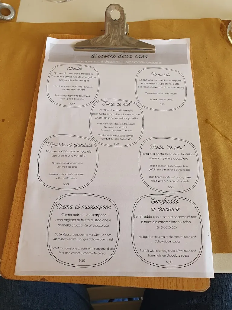 Menu_Ristorante Antica Croce - Carne Salada e piatti tipici - autentica cucina tradizionale di Tenno_Tenno_image_1