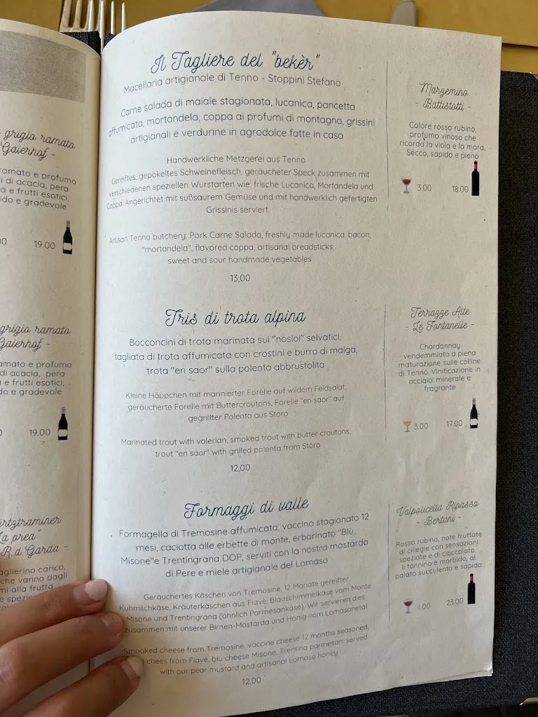 Menu_Ristorante Antica Croce - Carne Salada e piatti tipici - autentica cucina tradizionale di Tenno_Tenno_image_3