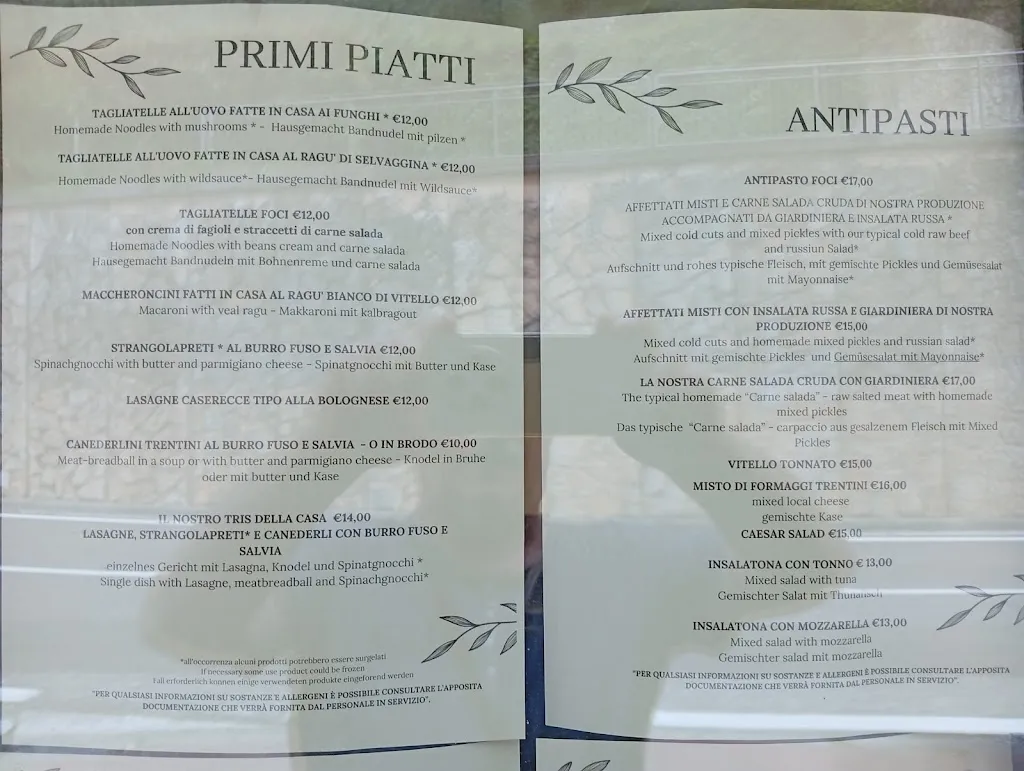 Menu_Ristorante Foci da Rita_Tenno_image_1