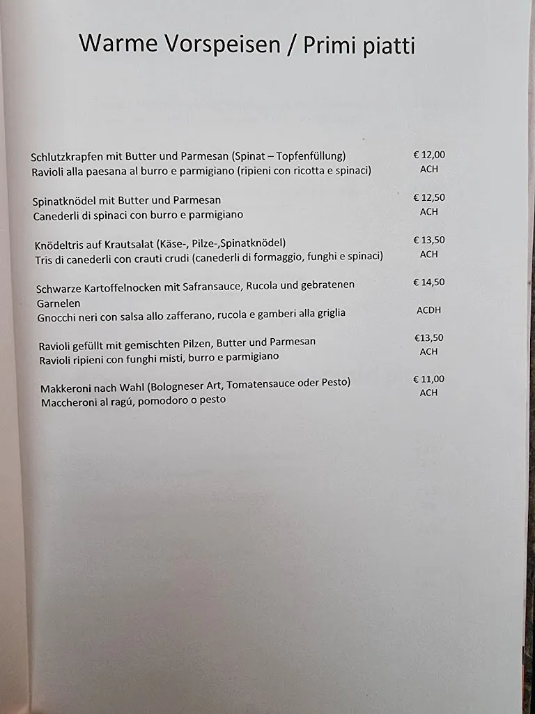 Menu_Restaurant Bar Pizzeria Christl_Valdaora di Mezzo_image_1