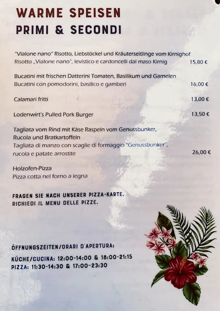 Menu_Lodenwirt Restaurant_Vandoies - Vintl_image_1