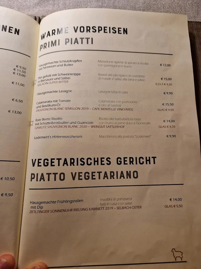 Menu_Lodenwirt Restaurant_Vandoies - Vintl_image_2