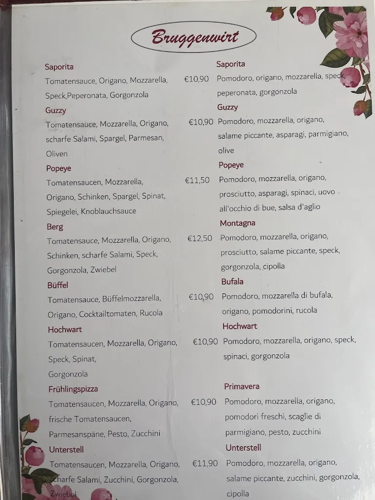 Menu_Pizzeria Restaurant Bruggenwirt_Vandoies - Vintl_image_4