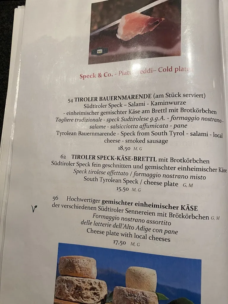 Menu_Gasthof Restaurant Zum Tiroler Adler_Tirolo_image_3