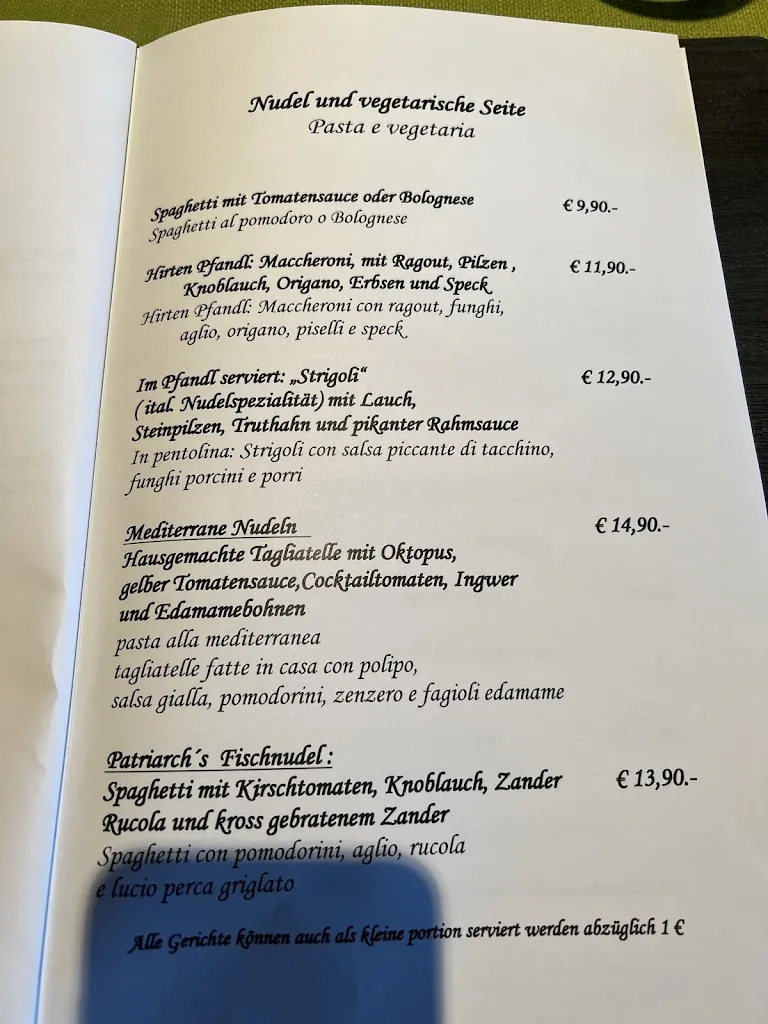 Menu_Café Restaurant Patriarch_Tirolo_image_2