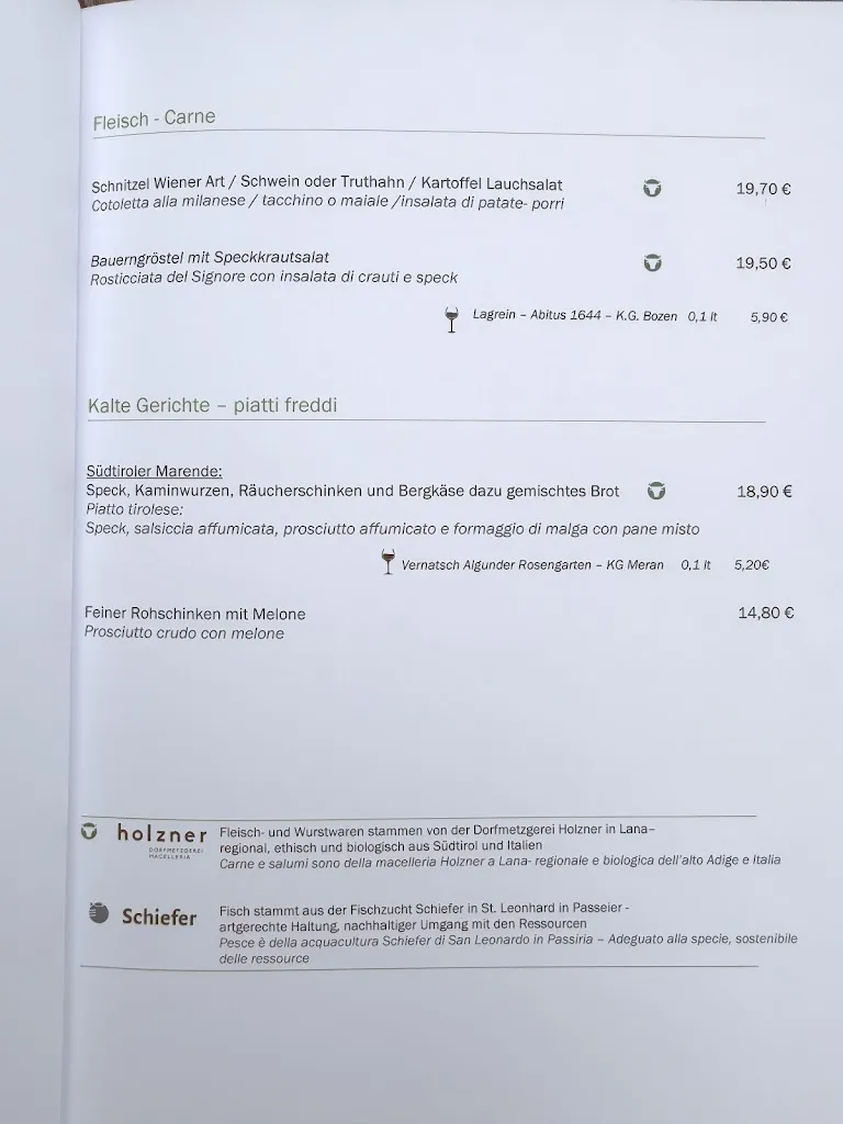 Menu_Cafè Restaurant Unterweger_Tirolo_image_4