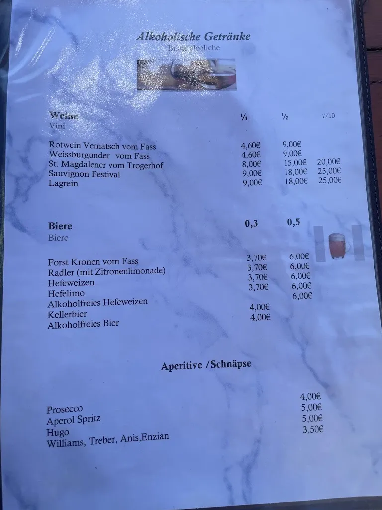 Menu_Berggasthof Oberhochmuthof_Tirolo_immagine_1