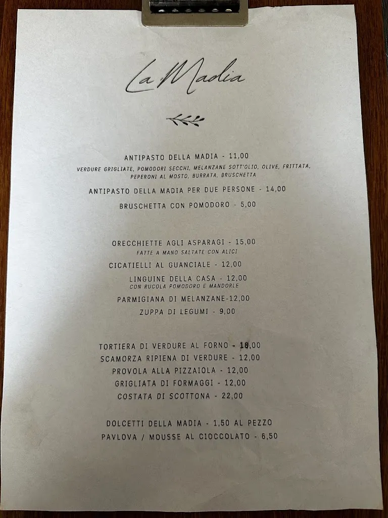 Menu_La Madia Bistrot_Vattaro_image_3
