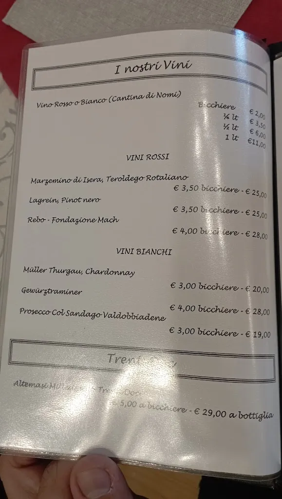 Menu_Malga Doss del Bue - cucina tipica casalinga_Vattaro_image_4