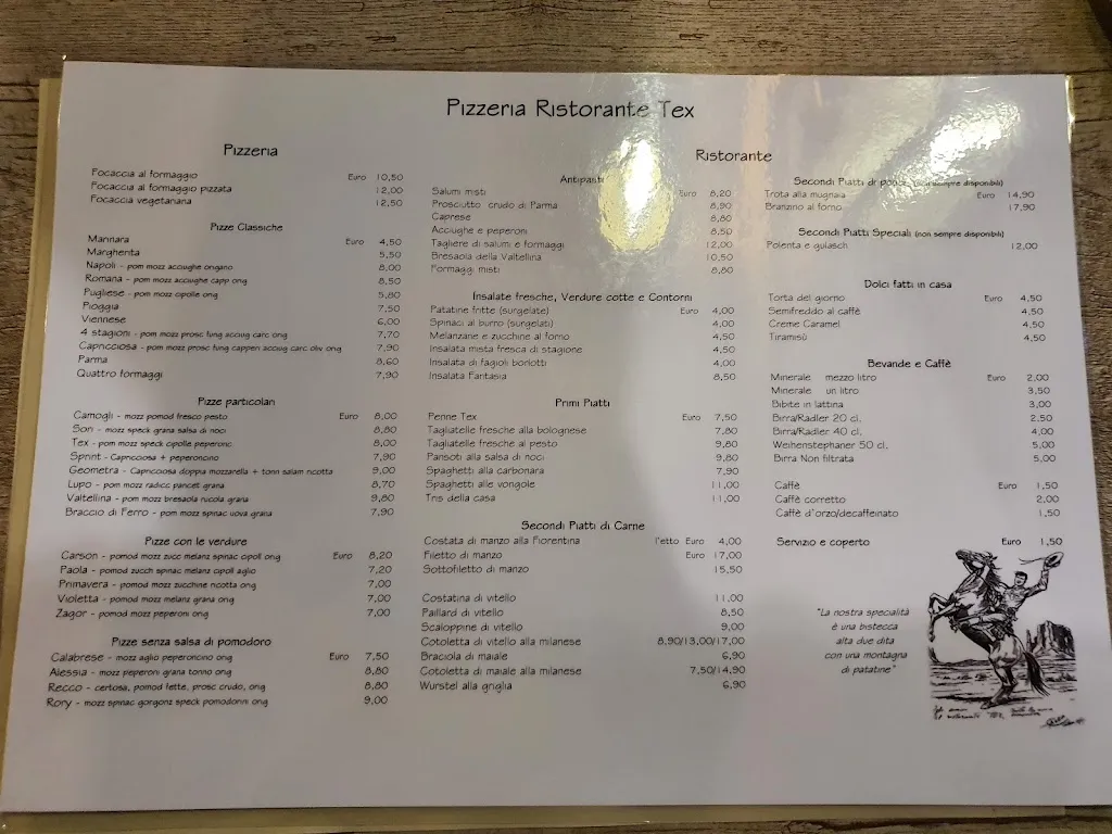 Menu_Ristorante TEX pizzeria_Vattaro_image_1