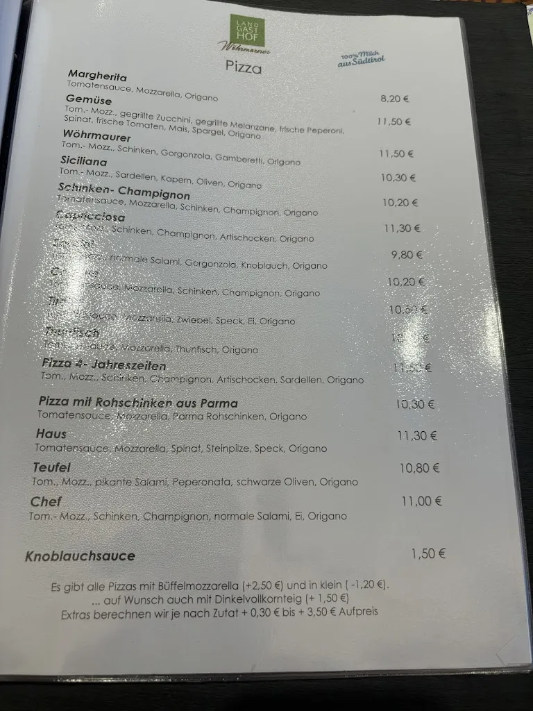 Menu_Restaurant Gasthof Wöhrmaurer_Velturno_image_1