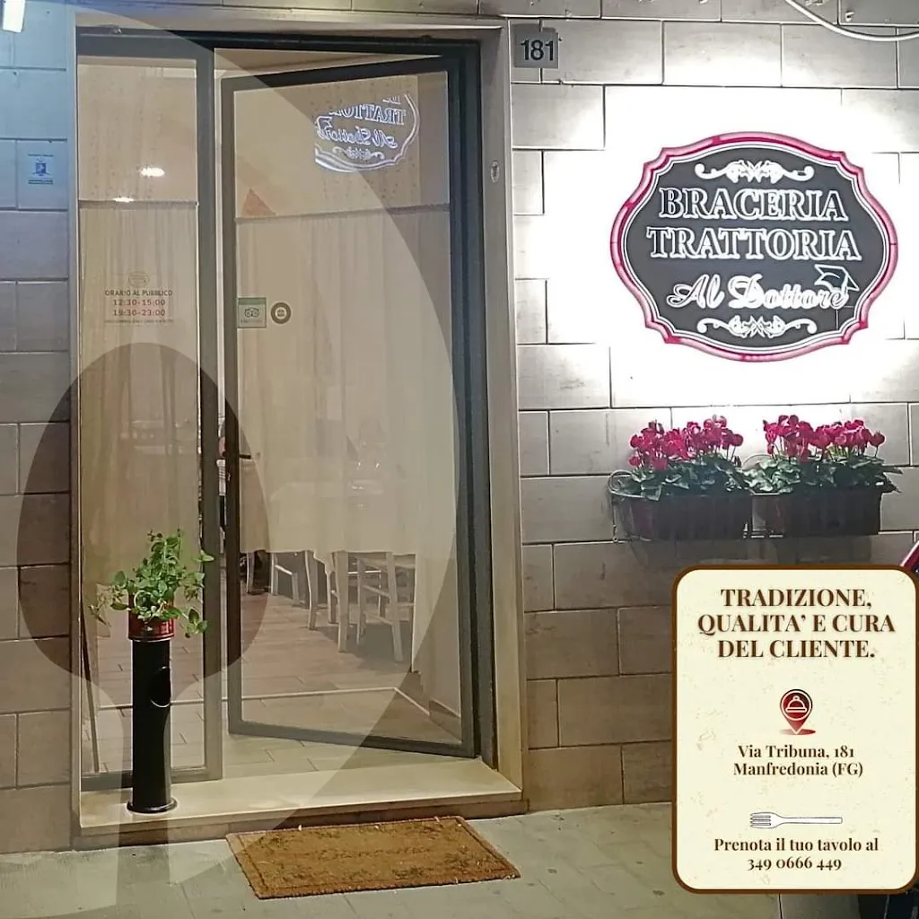 Braceria Trattoria Al Dottore restaurant in Manfredonia