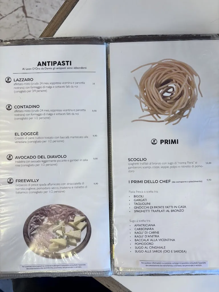 Menu_LEON D'ORO da Demis - bar, pizzeria, ristorante, alloggio_Verla_image_2