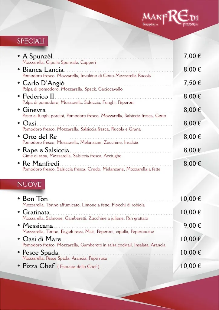 Menu_Pizzeria Re Manfredi_Manfredonia_image_2