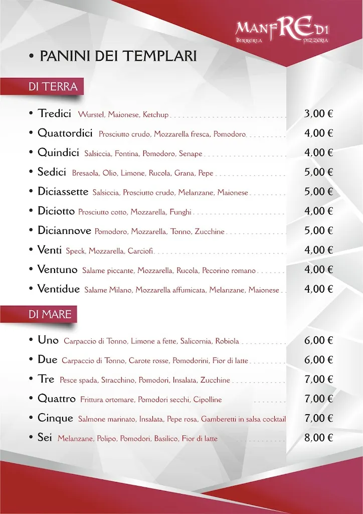 Menu_Pizzeria Re Manfredi_Manfredonia_image_3