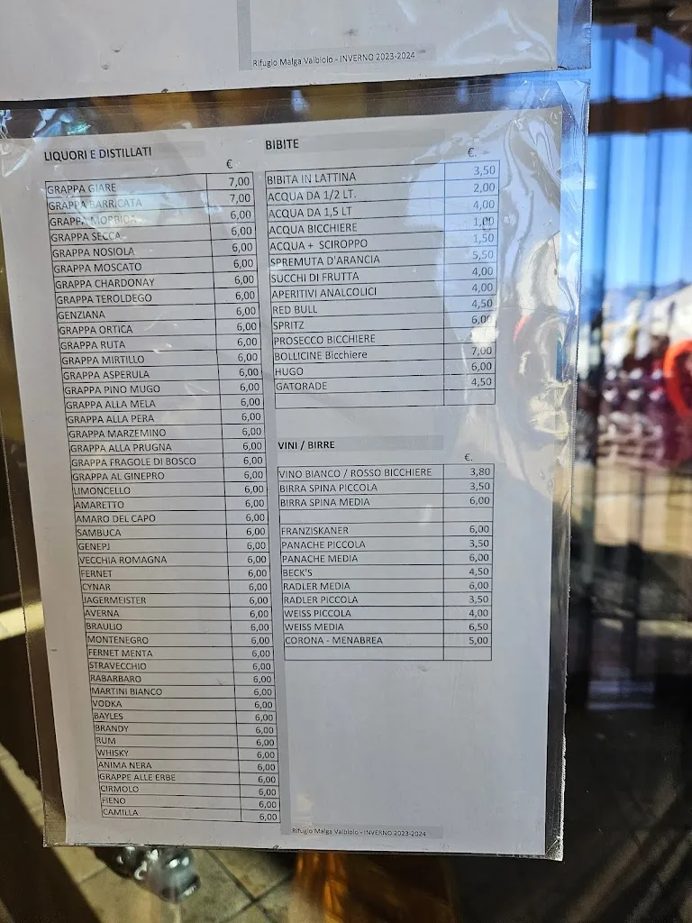 Menu_Bar Ristorante Pizzeria malga Valbiolo_Vermiglio_image_4