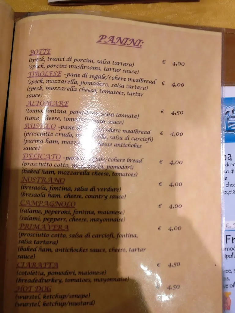 Menu_La botte bruschetteria pizzeria ristopub_Vermiglio_image_1