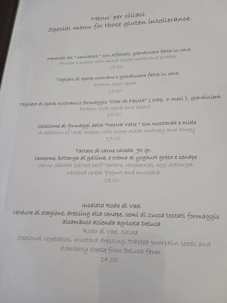 Menu_Baita Checco_Vigo di Fassa_immagine_2