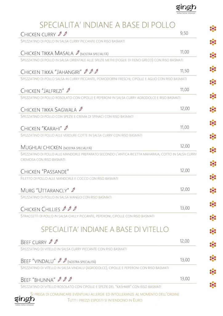 Menu_Ristorante Singh - All'Amicizia_Villa Lagarina_immagine_4