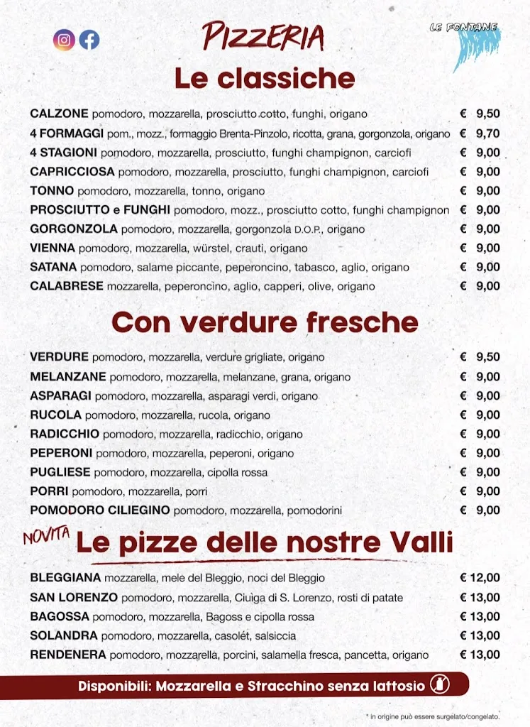 Menu_Ristorante Pizzeria Le Fontane Srl_Villa Rendena_immagine_3