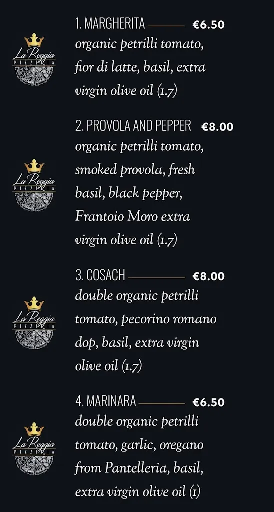 Menu_Pizzeria La Reggia_Albiano Magra_image_2