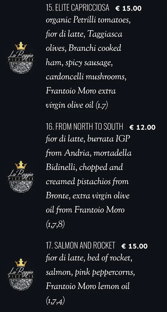 Menu_Pizzeria La Reggia_Albiano Magra_image_4