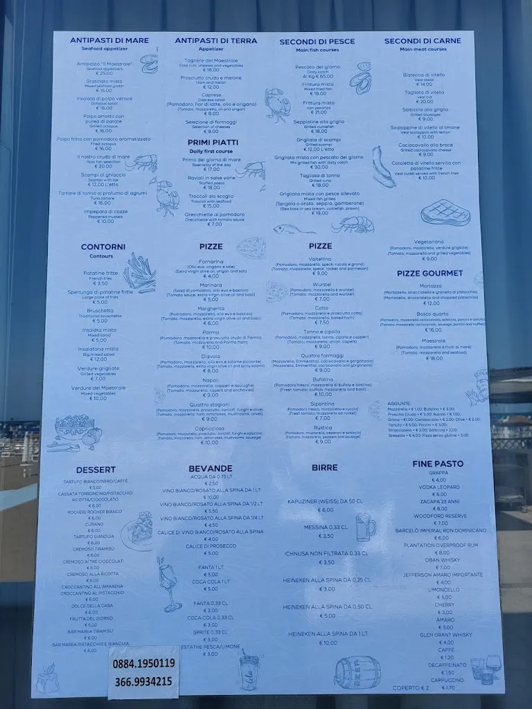Menu_Ristorante Il Maestrale Siponto_Manfredonia_image_1
