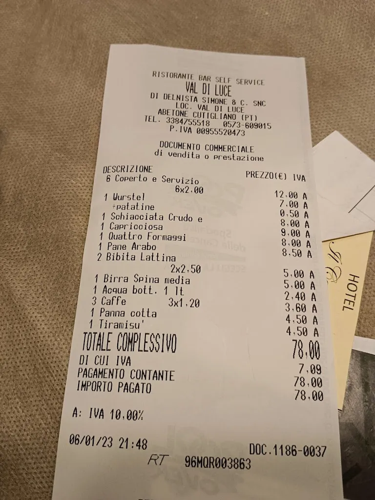 S B_Bar Pizzeria Ristorante Self-Service 