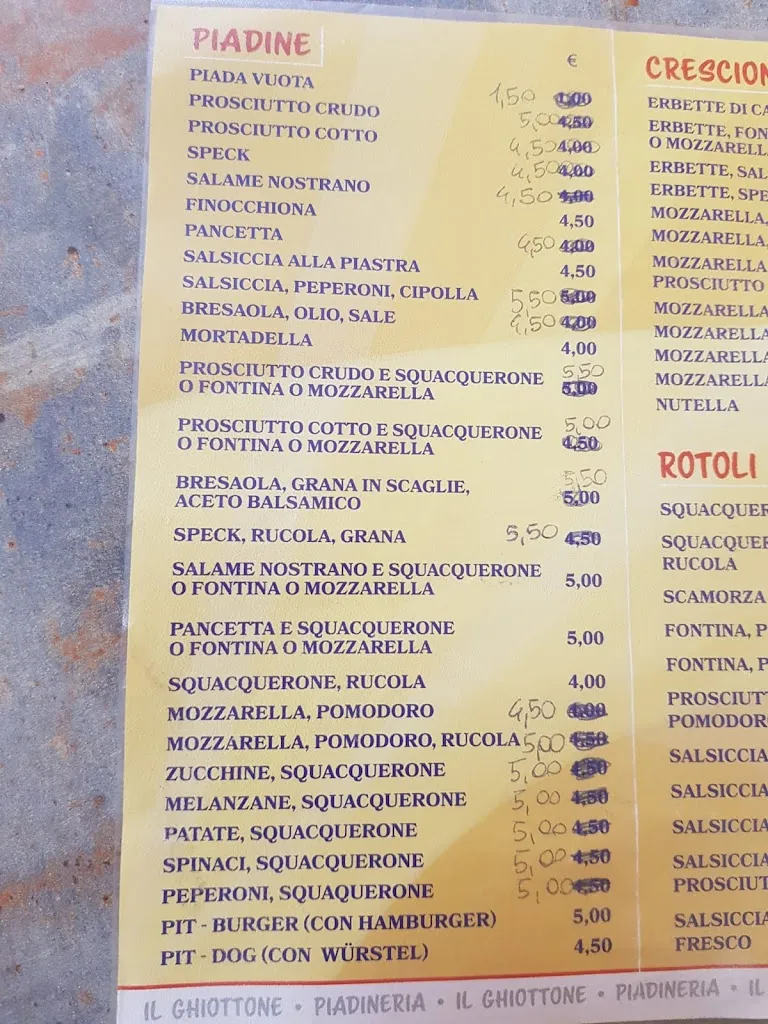 Menu_Il Ghiottone_Vignola_image_1
