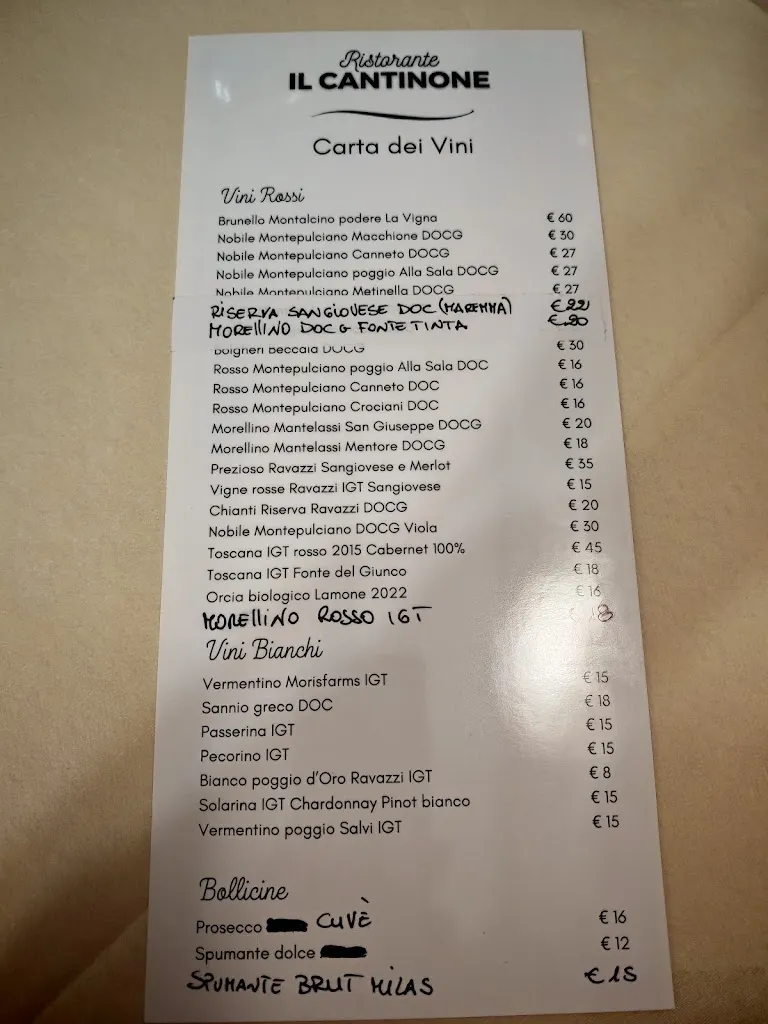 Menu_Ristorante Il Cantinone_Abbadia San Salvatore_image_1