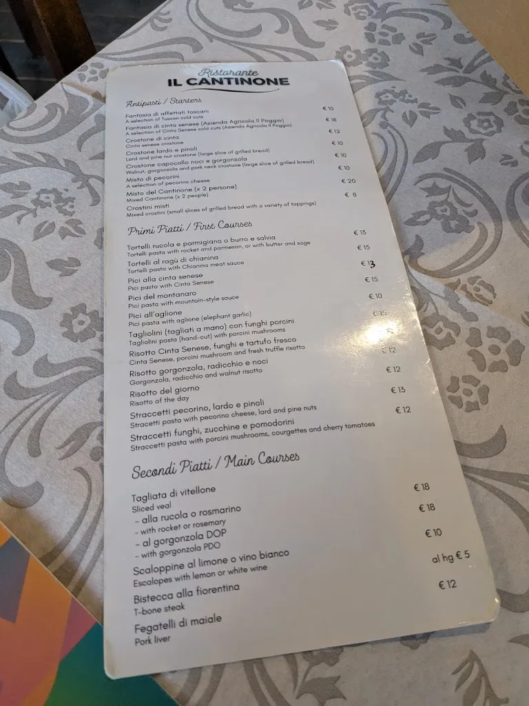 Menu_Ristorante Il Cantinone_Abbadia San Salvatore_image_3