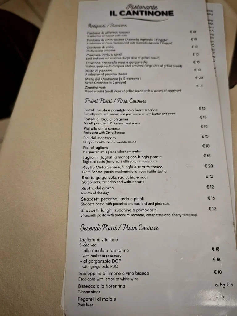 Menu_Ristorante Il Cantinone_Abbadia San Salvatore_image_4