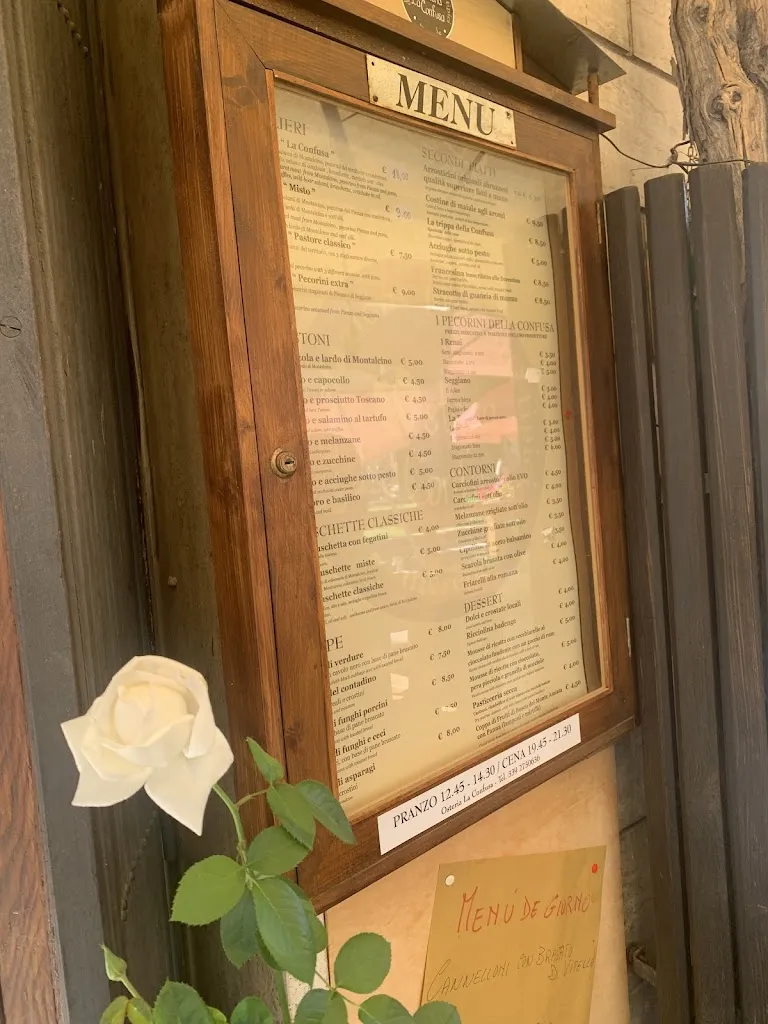 Menu_Osteria La Confusa_Abbadia San Salvatore_image_2