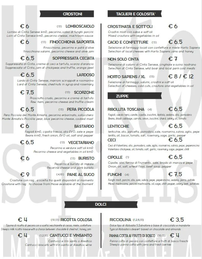 Menu_Horto Sapiens_Abbadia San Salvatore_image_1