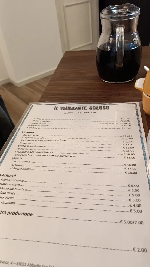 Menu_Il Viandante Goloso_Abbadia San Salvatore_image_1