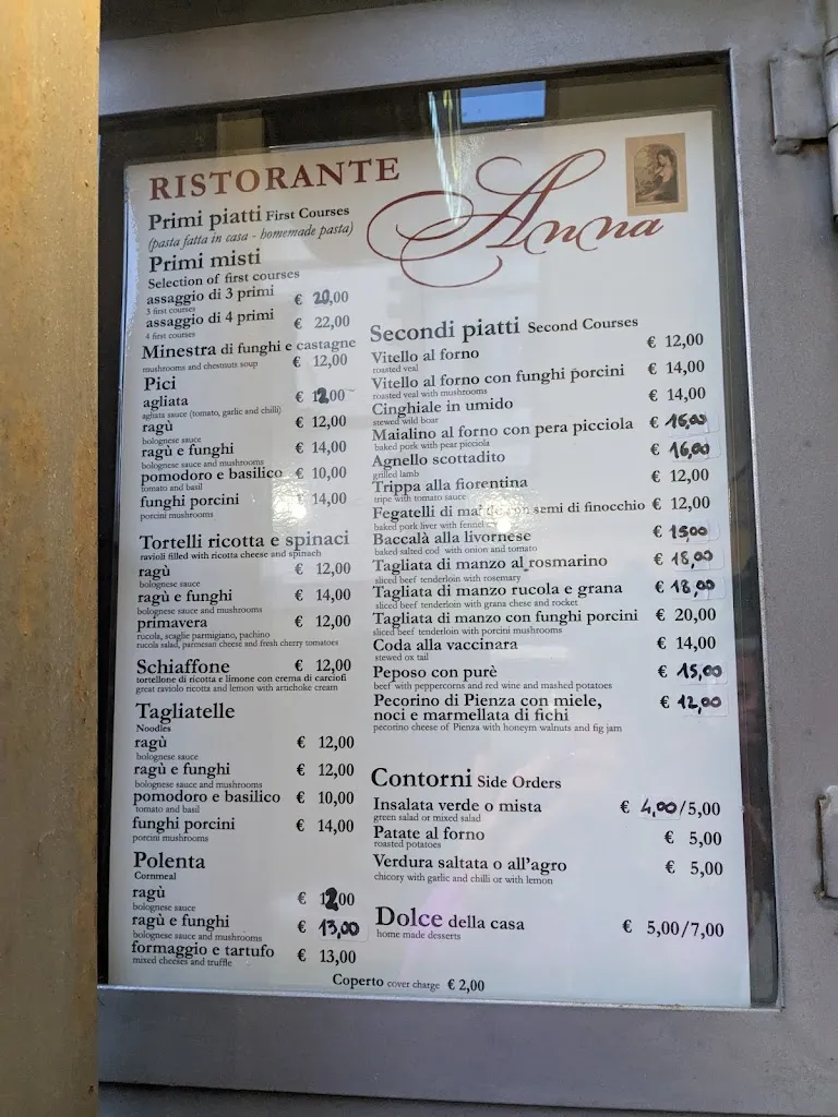 Menu_Ristorante Anna_Abbadia San Salvatore_immagine_1