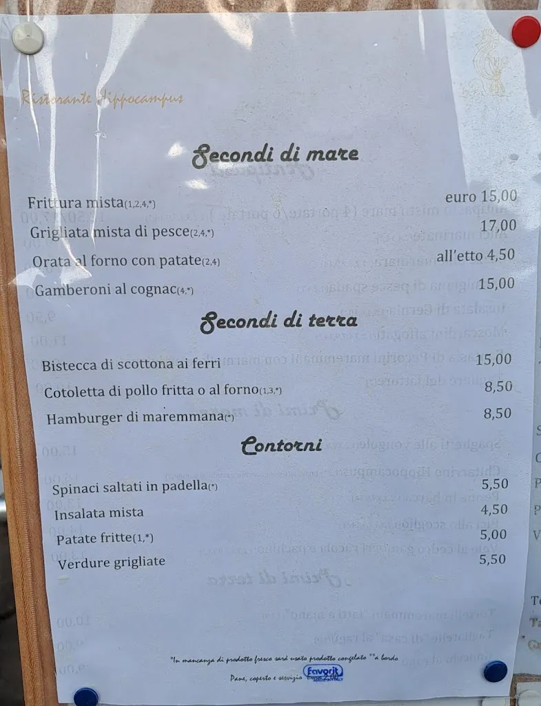 Menu_Ristorante Hippocampus Campo Regio_Albinia_immagine_3