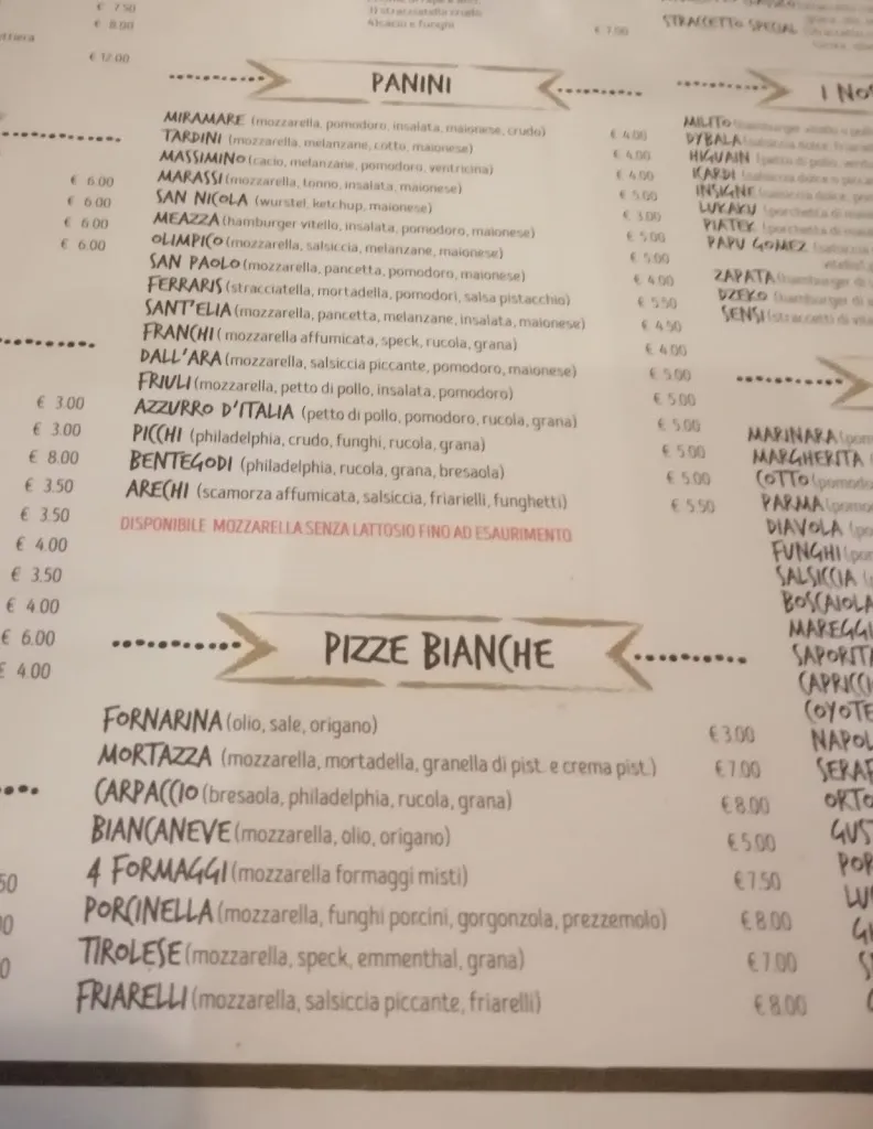 Menu_Coyote Ugly Manfredonia_Manfredonia_image_4