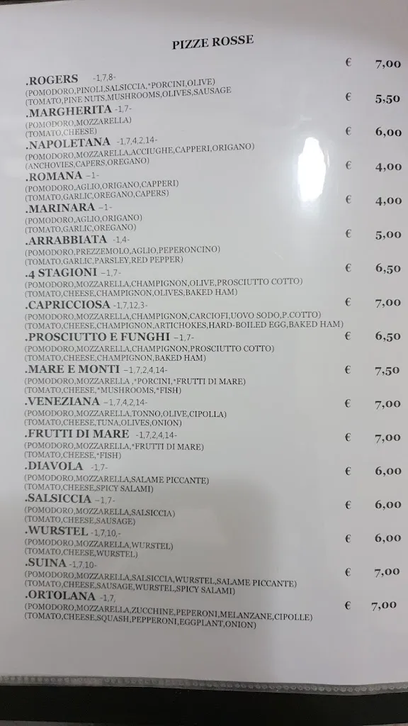 Menu_Pizzeria Trattoria Rogers_Albinia_image_4