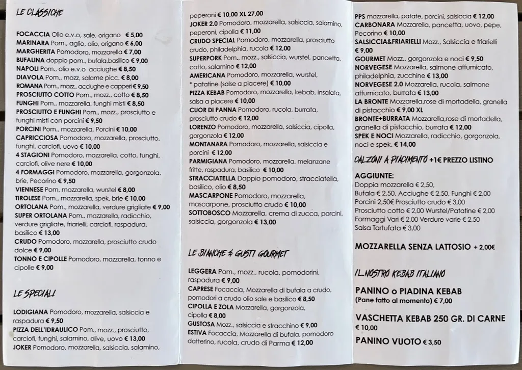 Menu_Joker#2 Pizzeria&Kebab Albinia_Albinia_image_3