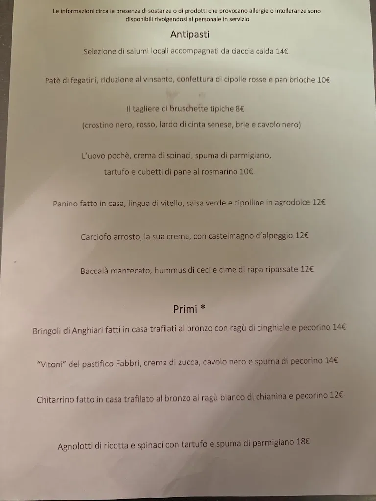 Menu_Cantina Del Granduca_Anghiari_image_1