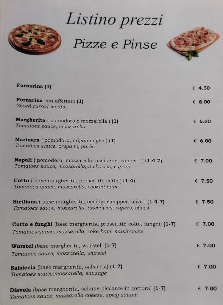 Menu_Bar Tabaccheria Pizzeria Il Quadrifoglio_Anghiari_image_1