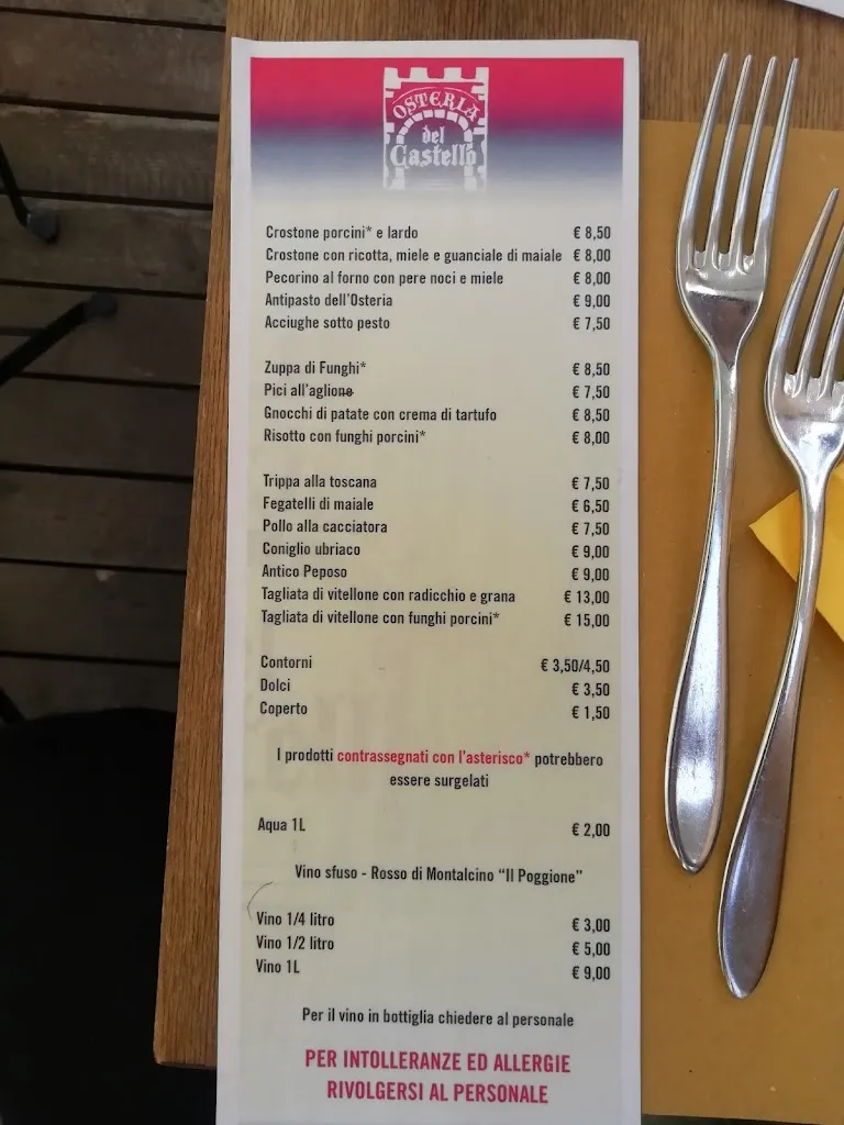 Menu_Osteria del Castello_Arcidosso_image_2